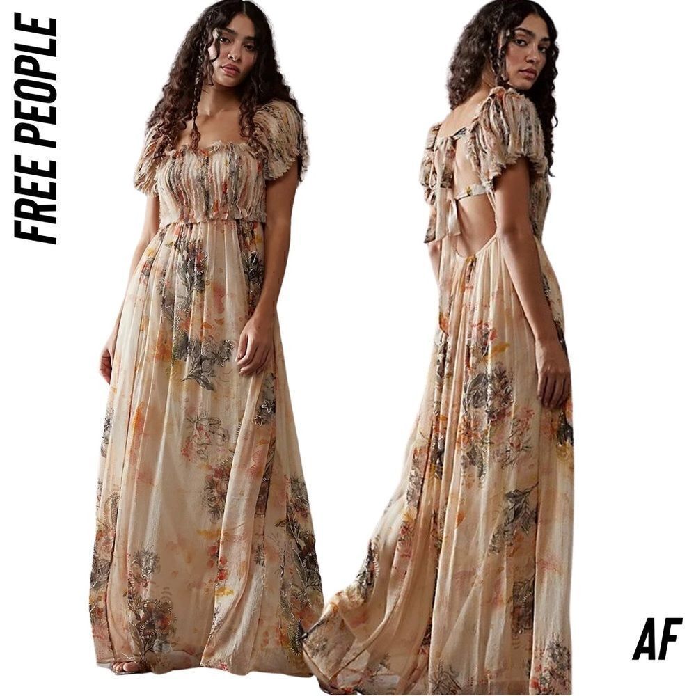FREE PEOPLE IRINA MAXI DRESS NWT STUNNING DRESS